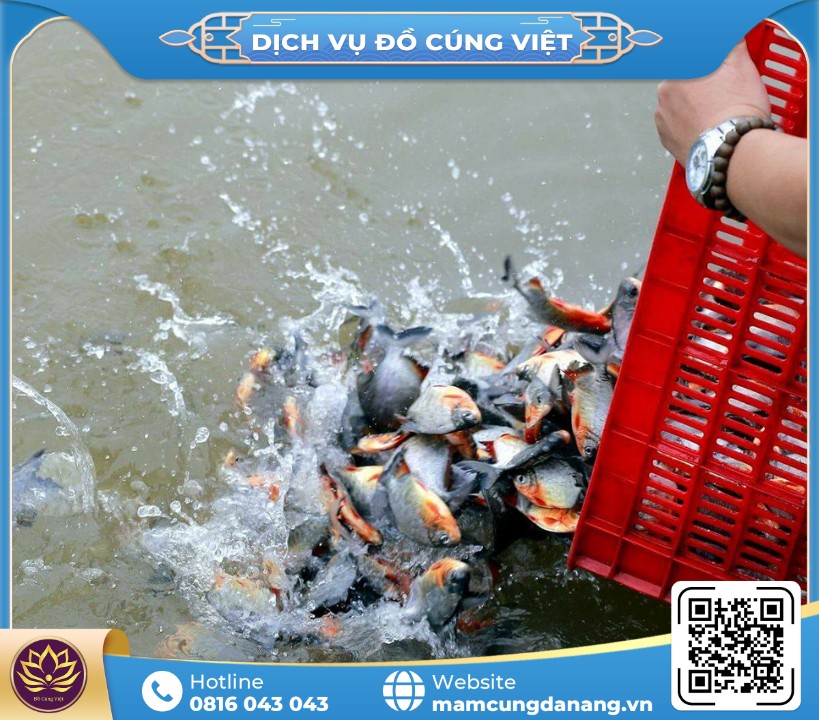Bài văn khấn phóng sinh ngoài trời