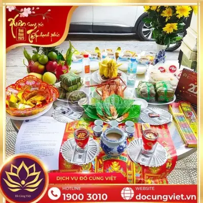 Alternative view of Mâm Cúng Tất Niên Cuối Năm