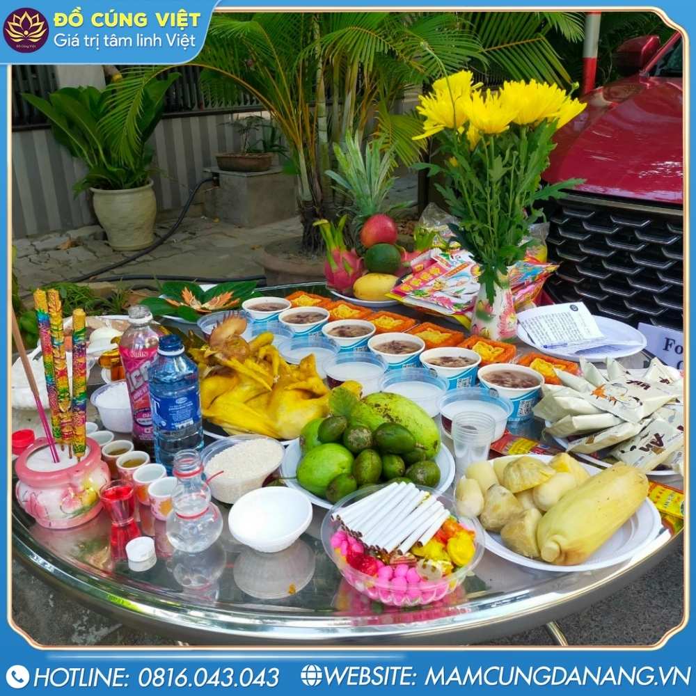 le-vat-cung-xe-o-to-moi-mua-4 Chuẩn bị mâm lễ cúng