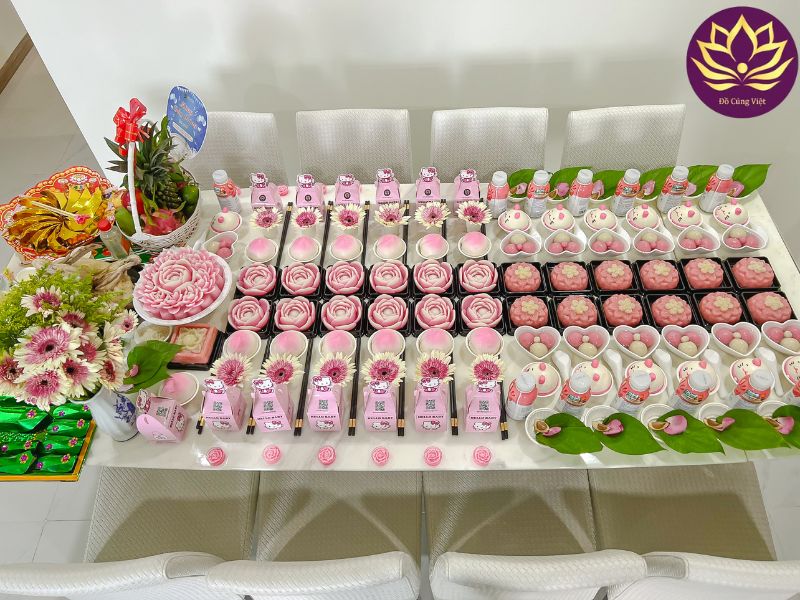mâm cúng đầy tháng bao nhiêu tiền