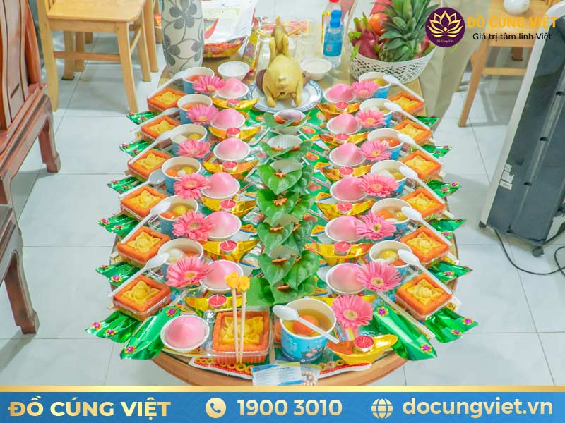 Mâm cúng đầy tháng bé gái đơn giản gồm những gì?