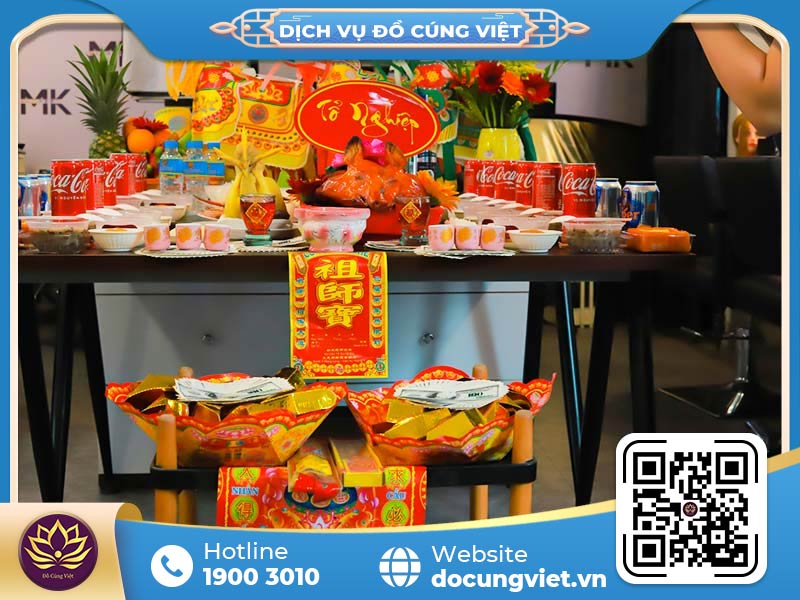 Lễ vật trong mâm cúng tổ nghề Lễ vật trong mâm cúng tổ nghề